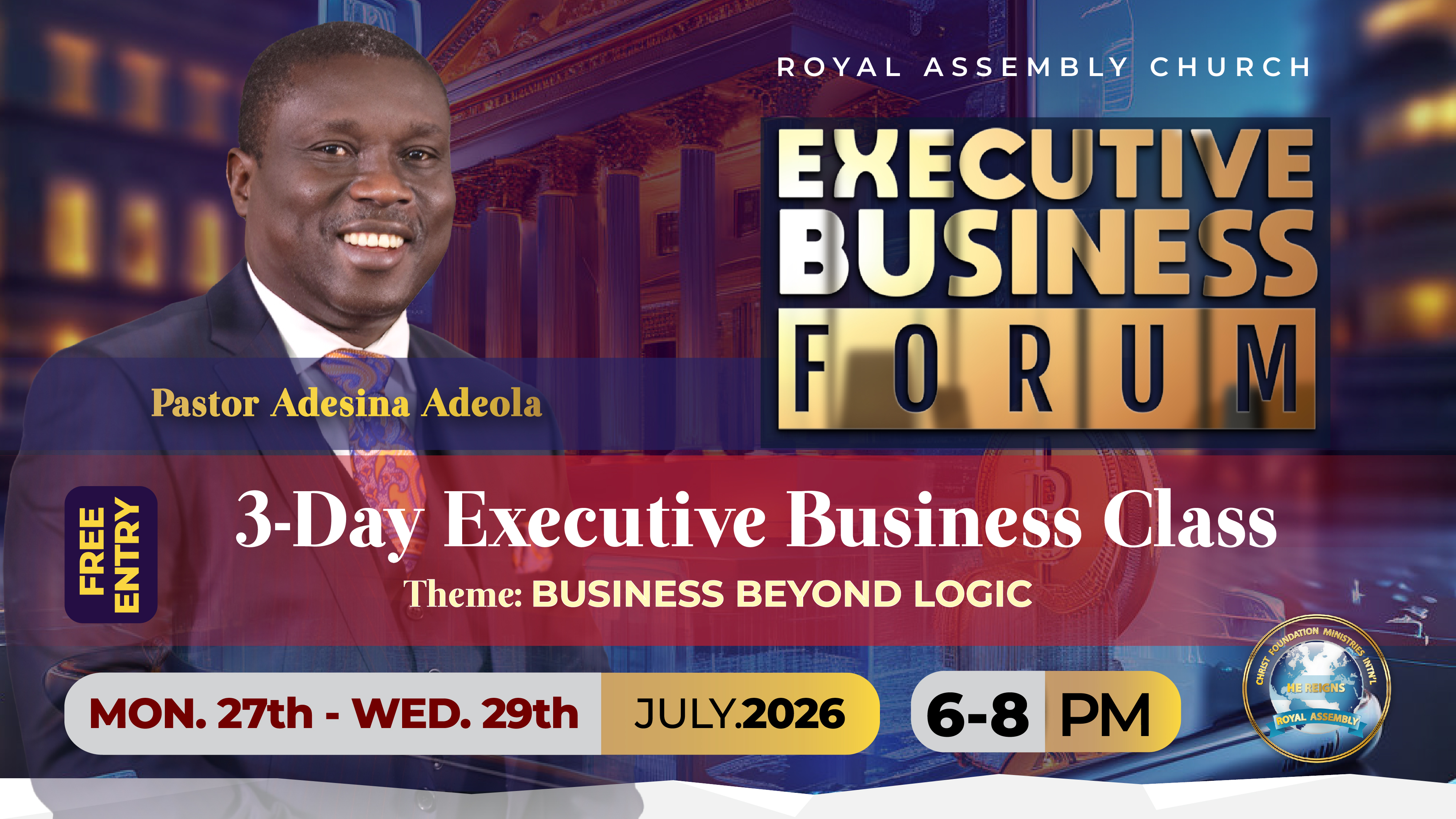 3 - DAY EXECUTIVE BUSINESS CLASS